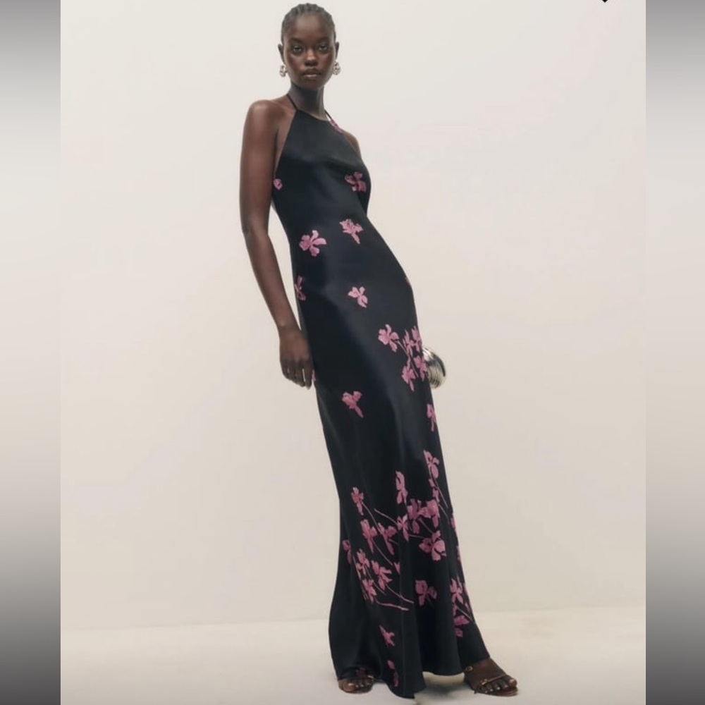 NWT Reformation Jeany Silk Dress